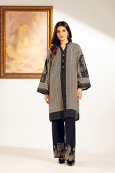 2 Piece Unstitched Printed Slub Khaddar Printed Suit (UC0082)